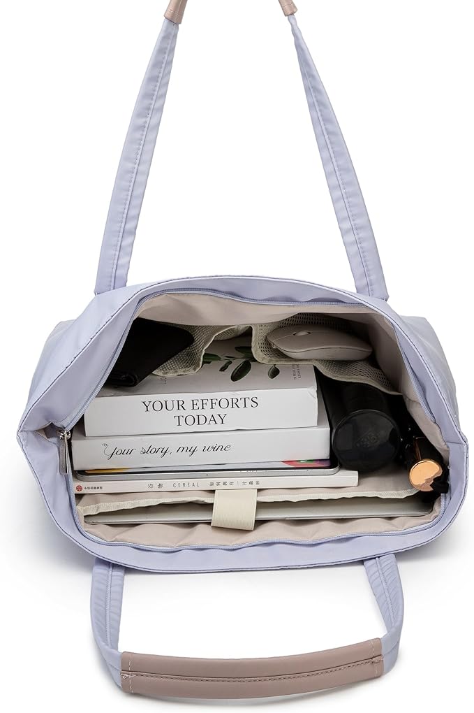 Kinmac Women's Laptop Tote Bag Top Handle Handbag Work Bag for Laptop Computer Up to 15.6 inch