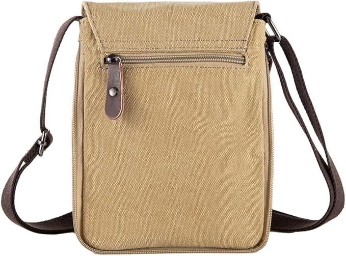 Sechunk Vintage Canvas Messenger Cross body bag Shoulder bag