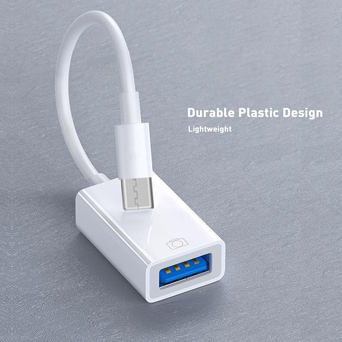 USB C to USB Adapter [3 Pack],Type-C OTG Cable, C Male to USB A Female Adapter Compatible with Laptops/Tablets/Phones ECT.