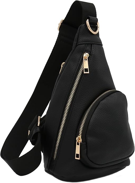 FashionPuzzle Compact Triangle Sling Bag