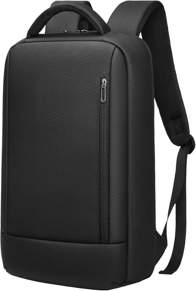 Slim Laptop Backpack for Men, Fits 15.6 inch Notebook, Waterproof Business Backpack Ideal for Working, Commuting, Daily