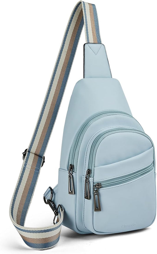 Sling Bag Crossbody Bags for Women Small Cross Body Bag Fanny Packs Chest Sling Purse for Daily Travel Leisure Sport