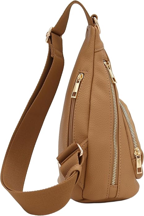 FashionPuzzle Compact Triangle Sling Bag