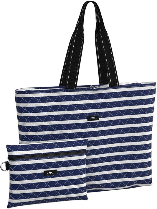 SCOUT Plus 1 Foldable Travel Bag, 2 Bags in 1, Tote Folds into Zipper Pouch