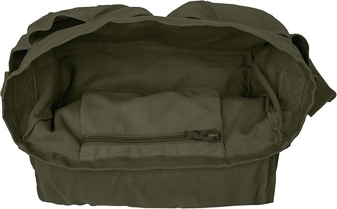 Sweetbriar Classic Vintage Messenger Bag - Original Heavyweight Cotton Canvas Shoulder Bag with Upgraded Features