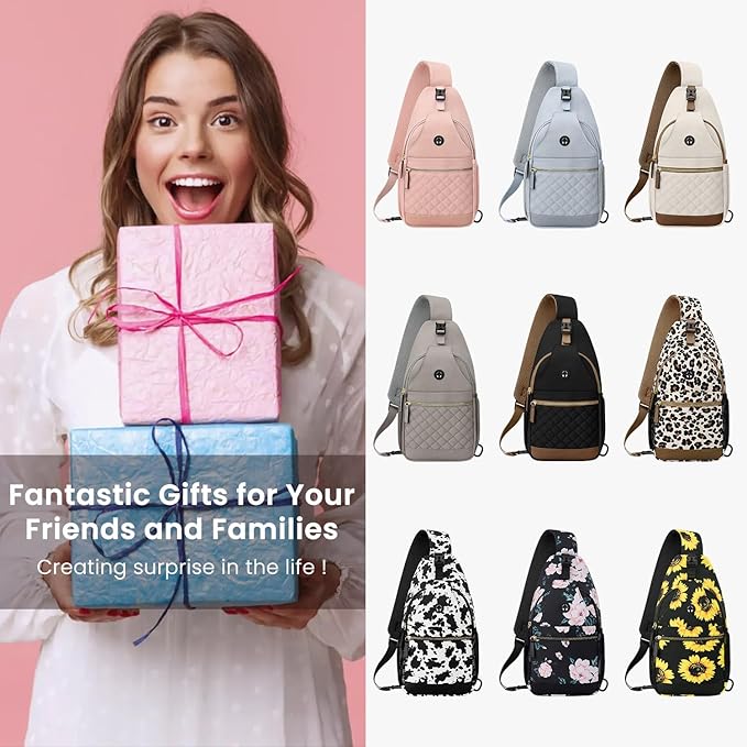 Small Crossbody Purses Bags for Women Men Travel, Chest Sling Bag Women Casual Cross Body Bag for Woman Sling Backpack