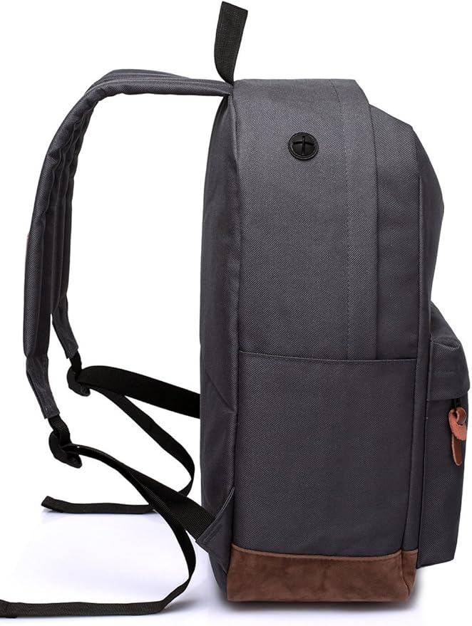 Backpack for Men Women,VASCHY Classic Water-resistant Lightweight Travel School Backpack Casual Daypack