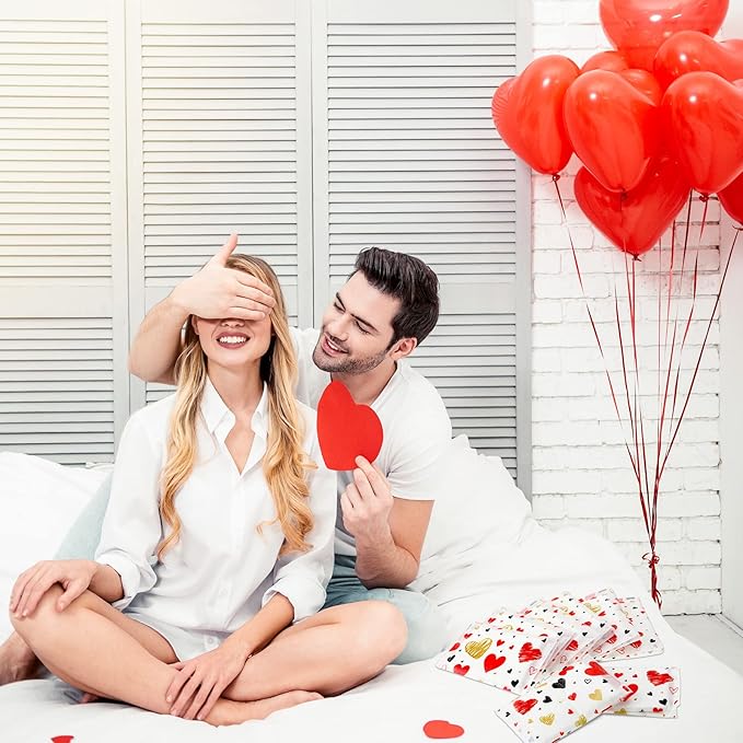 Eaasty 50 Packs Pocket Pack Travel Size Facial Tissues 3 Ply Paper Mini Wedding Tissues for Guests Travel Valentine Wedding Party Favors