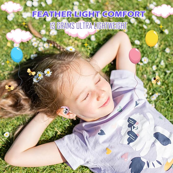 Kids Headphones Wireless, Safe 85db Volume Limit, Latest Bluetooth V5.4, Open Ear Headphones with Mic for School Tablet Car Trip Flight, Cute Panda Earphones for Boys and Girls