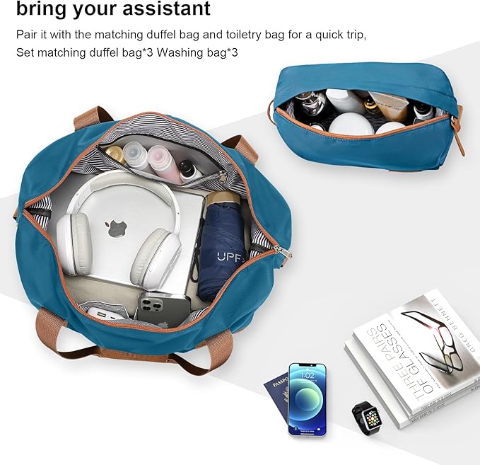 Joyway Luggage Set 3 Piece Suitcase Sets with Spinner Wheel,Hardside Expandable Travel Laggage with TSA Lock (20/24/28 Navy Blue