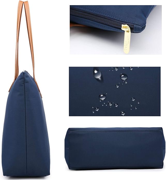 Water Resistant Light Weight Nylon Tote Bag Handbag