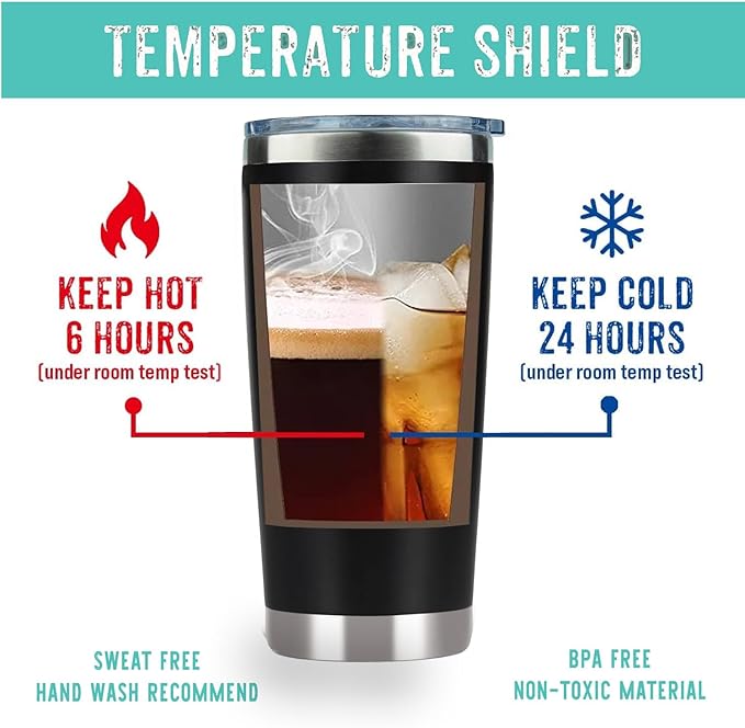 Broken Arm Gifts - Funny Get Well Soon Knee Surgery & Hospital Gifts - I Do All My Own Stunts 20 Oz Stainless Steel Tumbler