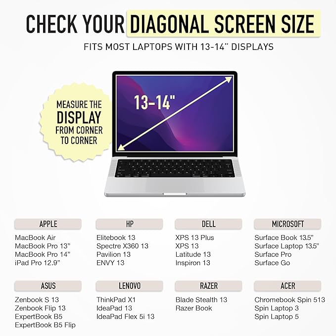 Vandel The Original Puffy Laptop Sleeve Case, 13-14 inch Laptop Sleeve Bag, Laptop Case 13.3 Inch, Compatible with MacBook Air 13/14, iPad 12.9, HP Dell ASUS, Computer Bag Cover