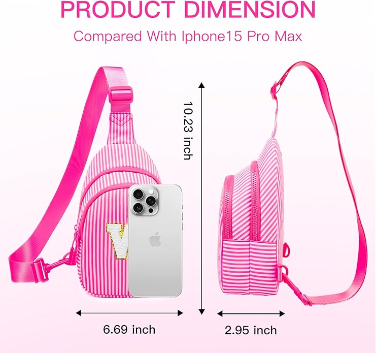 Gifts for 8 9 10 11 12 Year Old Girls Sling Bag Crossbody Bags Fanny Pack for Teen Girls Personalized Gifts for Women