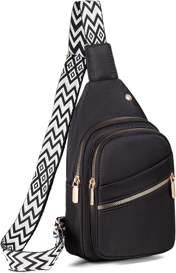 EVANCARY Small Sling Bag for Women Men, Sling Backpack Chest Daypack Crossbody Bag for Travel Outdoor Hiking