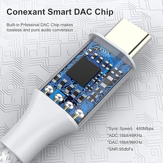 MOSWAG USB Type C to 3.5mm Headphone Jack Adapter, Audio Adapter USB C to Aux Dongle Cable Cord for Samsung Galaxy S23 S22 S21 S20 Ultra S20+ Note 20 10 S10 S9 Plus,Pixel 7 6 5 4 and More