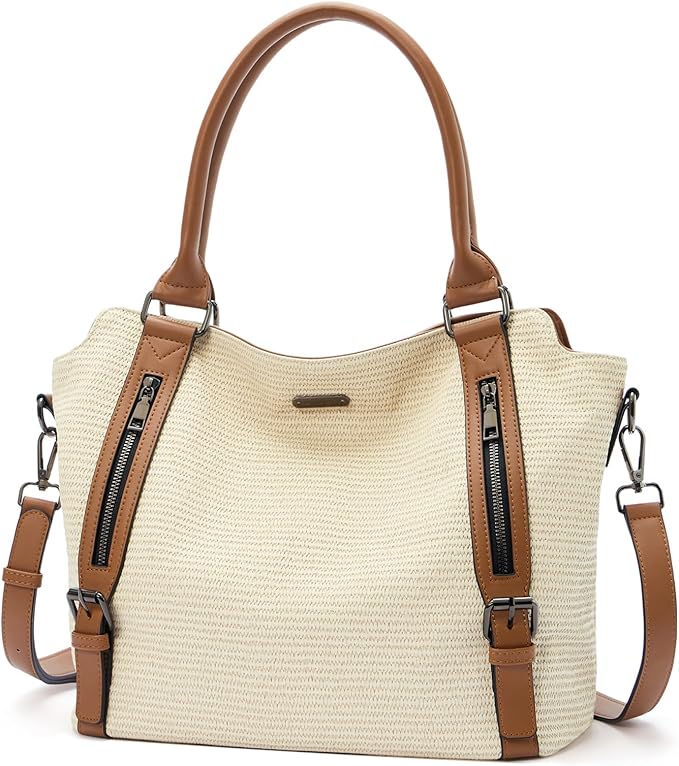 CLUCI Purses for Women Vegan Leather Handbags Tote Purse Shoulder Bag Large Ladies Hobo Bags