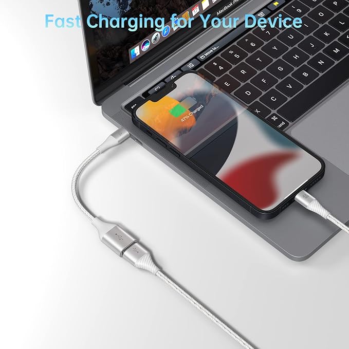 USB C to USB A Adapter - 10Gbps, Compatible with Galaxy S20/S10/S9, MacBook Pro, iPad Air 2020