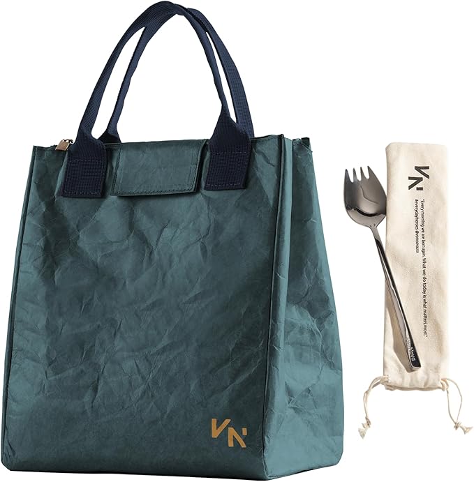 VonNova Women’s Insulated Lunch Bag with Premium 4mm Cooler Insulation, Cute Large 7L Lunch Tote for Office, Durable Small Lunch Box for Women, Stylish Lunchbox for Adults, Teens, Nurses, Teachers