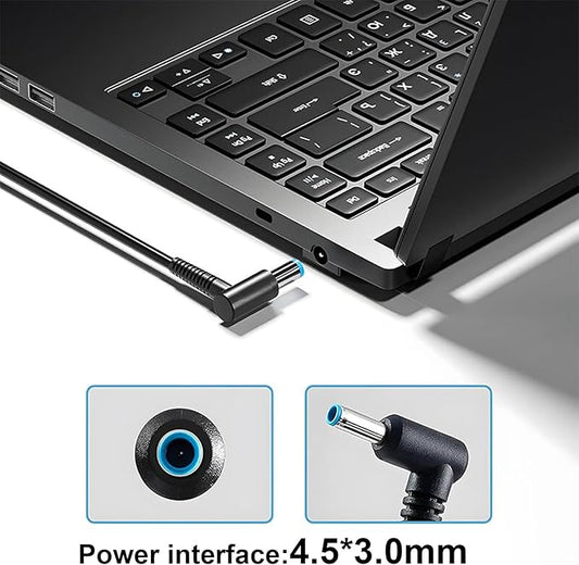 150W Slim Smart AC Adapter for HP Zbook 15 16 17 15u 15v G3 G4 G5 G6 G7 G8 G9 Studio G4 G5 G7 G8 G9 Victus 15 OMEN by 15 17 Pavilion Gaming 15 17 TPN-CA11 TPN-DA09 Spectre Laptop Charger Power Supply