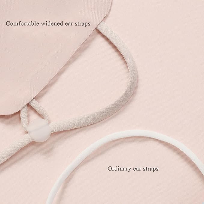 UPF50+ Half Mask,Face Shield,Sun Screen Protector for Face with Adjustable Ear Straps, Golf Visors for Women Golfers