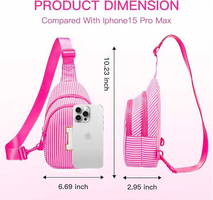 Gifts for 8 9 10 11 12 Year Old Girls Sling Bag Crossbody Bags Fanny Pack for Teen Girls Personalized Gifts for Women