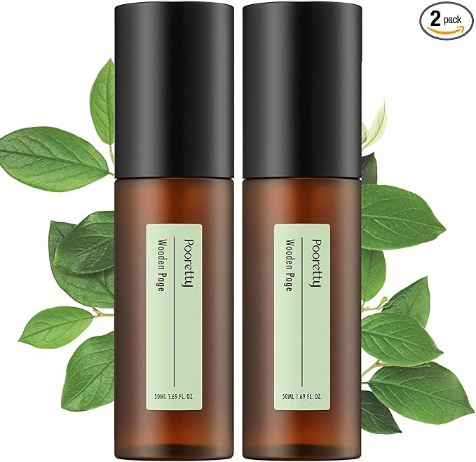 Pre-Poop Aromatic Bathroom Toilet Spray, Potty Deodorizer, Neutralize Bad Odors - Fresh Eucalyptus and Bergamot Scent (1.69 fl.oz. 2 Pack)