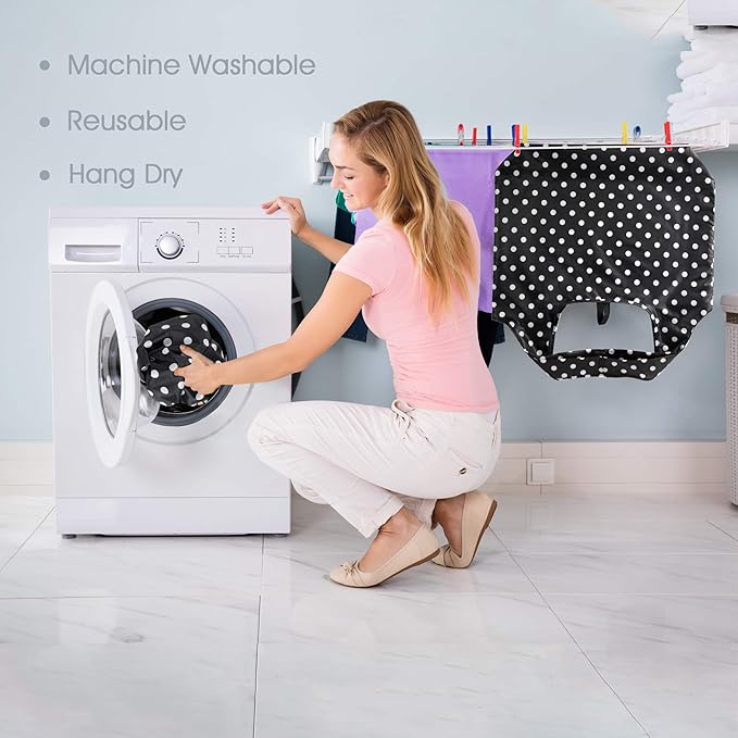 BeeGreen Geometry Reusable Grocery Bags Bulk 6 Packs X-Large, Reusable Shopping Bags Foldable for Groceries, Vegetables, Fruits Watertight Bulk Tote Bags Washable For Women and Men