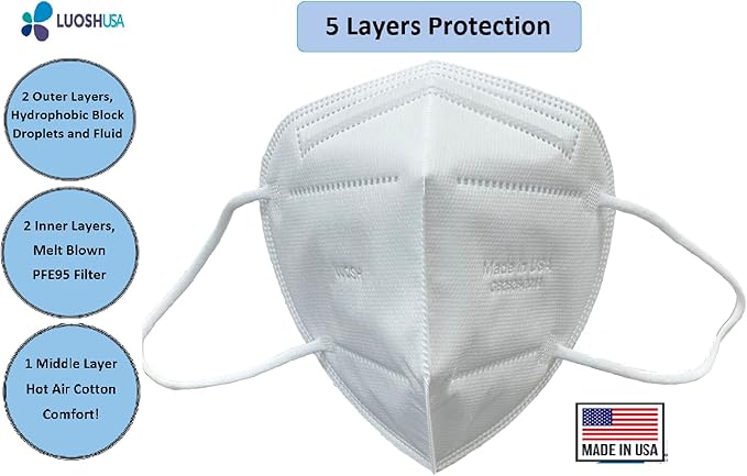 KN95 Face Masks Made in USA
