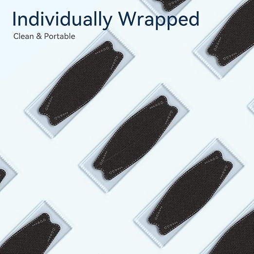 HUHETA 60 PCs KN95 Face Mask, Safety Mask for Daily Use (Black)