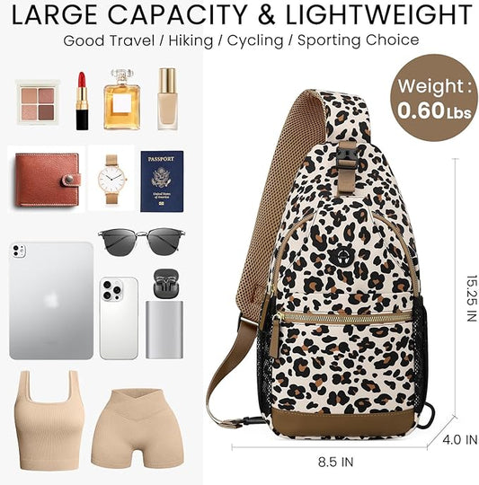 Small Crossbody Purses Bags for Women Men Travel, Chest Sling Bag Women Casual Cross Body Bag for Woman Sling Backpack