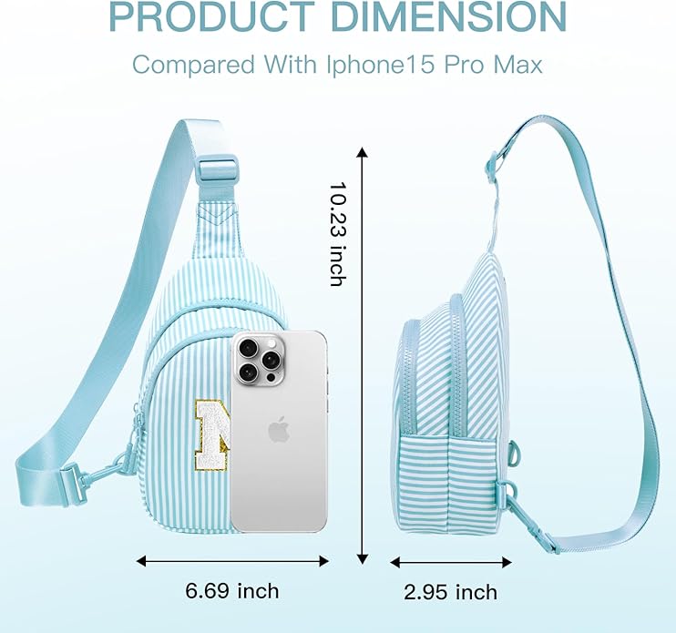 Gifts for 8 9 10 11 12 Year Old Girls Sling Bag Crossbody Bags Fanny Pack for Teen Girls Personalized Gifts for Women