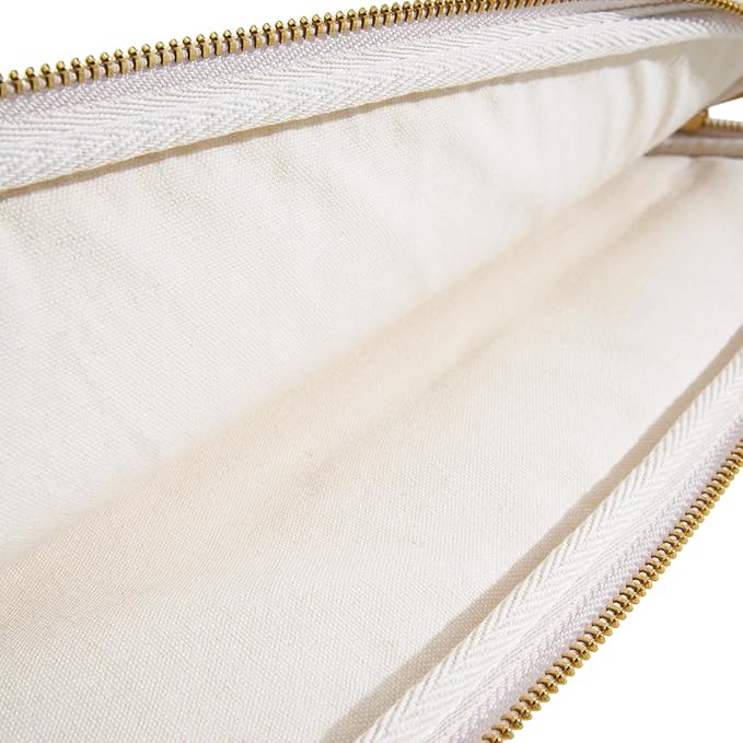 PU Leather Padded Laptop Sleeve Bag 14Inch Compatible with New MacBook Pro 14，Surface Laptop 13.5, Surface Pro 10 with Charger Pouch Color White