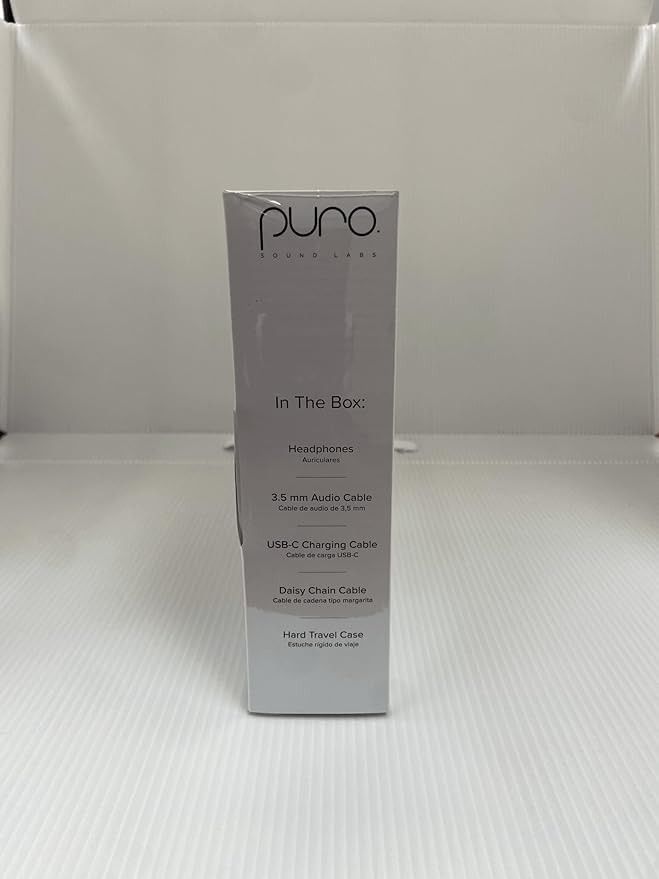 Puro Sound Labs PuroQuiet Plus Noise Cancelling Headphones for Kids, Bluetooth Kids On Ear Headphones with Mic, Lightweight On-Ear Design, Studio-Grade Sound (Pink)