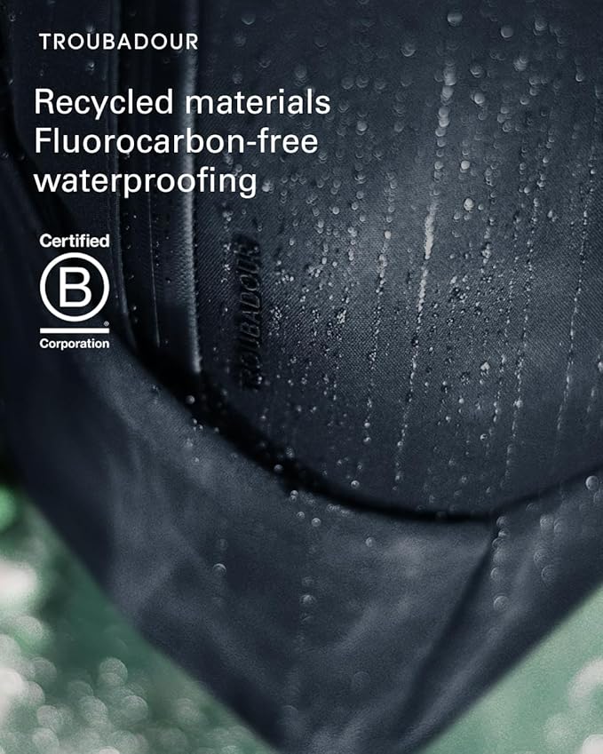 Troubadour Apex 3.0 Compact - 16L Premium Laptop Backpack - Ergonomic & Water Resistant - Designed for Work and Travel - Navy