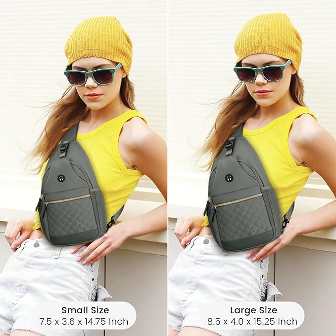 Small Crossbody Purses Bags for Women Men Travel, Chest Sling Bag Women Casual Cross Body Bag for Woman Sling Backpack