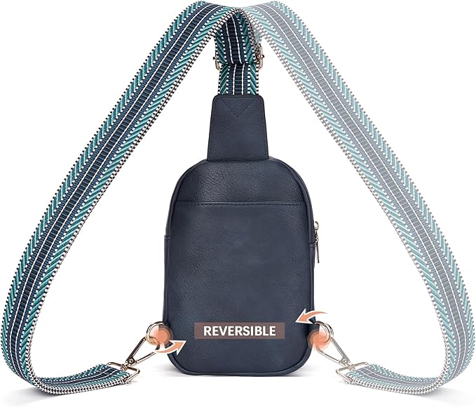 BOSTANTEN Small Sling Bag Crossbody Bags for Women Trendy Crossbody Purse Leather Chest Bag