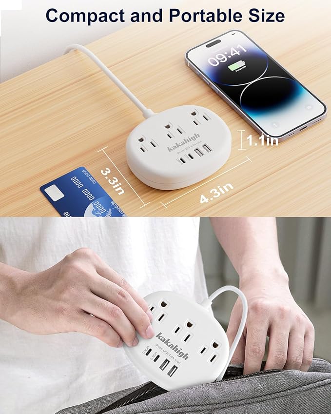 Switzerland Power Adapter, Switzerland Travel Plug Adapter with 3 American Outlets 4 USB Ports (2 USB-C) Total 24W, Type J Adapter for USA to Switzerland, Liechtenstein, Rwanda