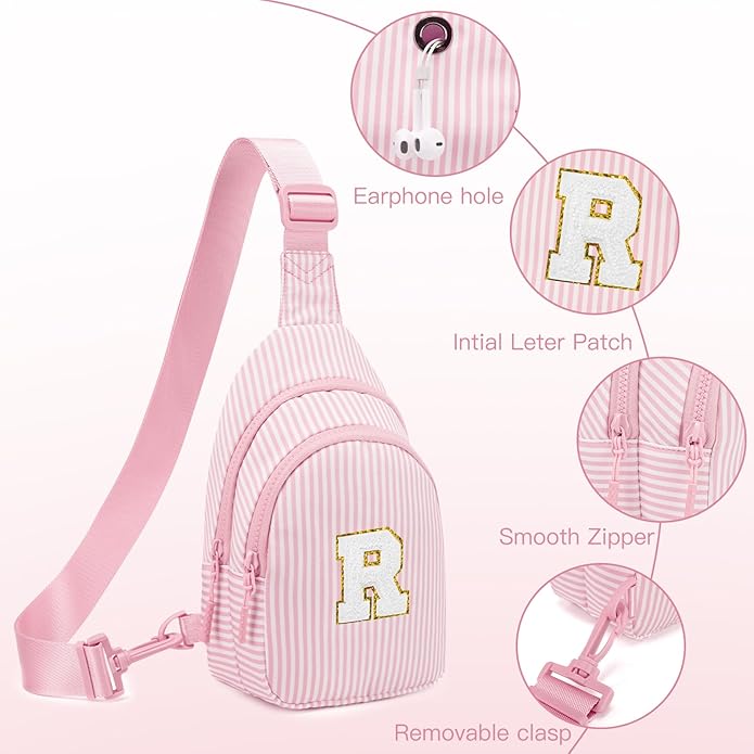 Gifts for 8 9 10 11 12 Year Old Girls Sling Bag Crossbody Bags Fanny Pack for Teen Girls Personalized Gifts for Women