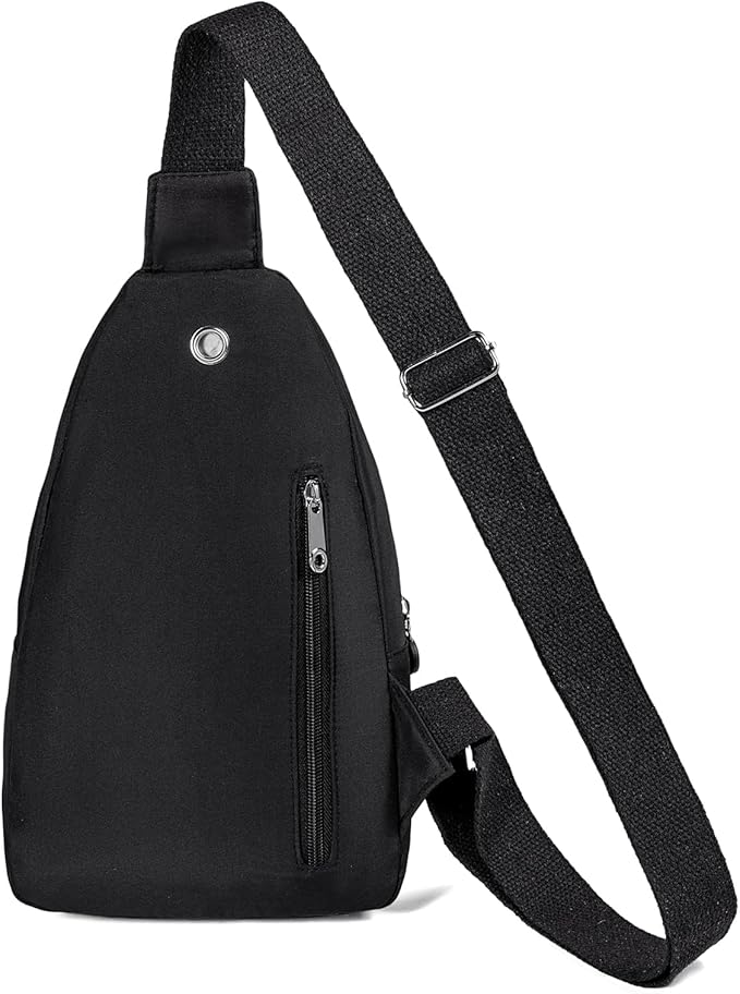 EVANCARY Small Sling Bag for Women Men, Sling Backpack Chest Daypack Crossbody Bag for Travel Outdoor Hiking