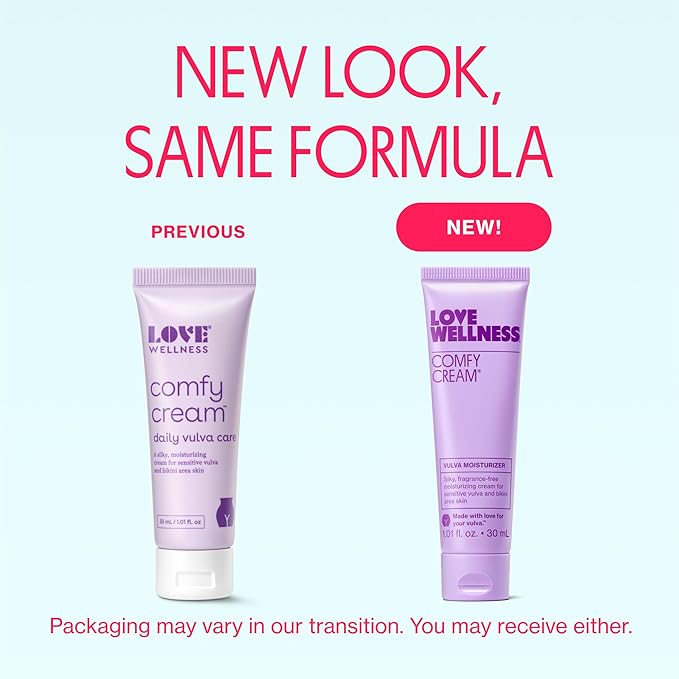 Love Wellness Comfy Cream Vulva & Vaginal Moisturizer - 1.01 oz