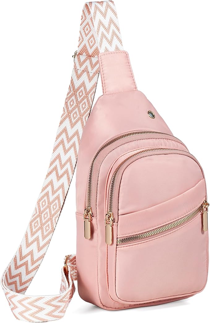 EVANCARY Small Sling Bag for Women Men, Sling Backpack Chest Daypack Crossbody Bag for Travel Outdoor Hiking