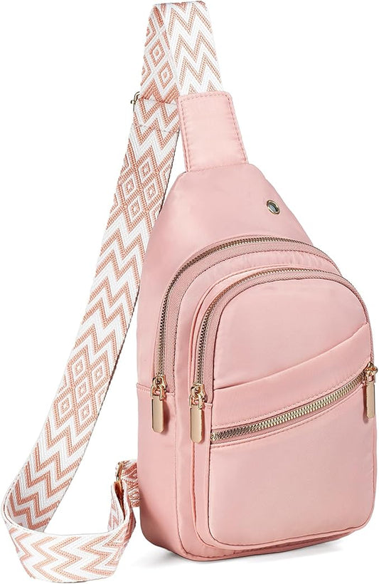 EVANCARY Small Sling Bag for Women Men, Sling Backpack Chest Daypack Crossbody Bag for Travel Outdoor Hiking