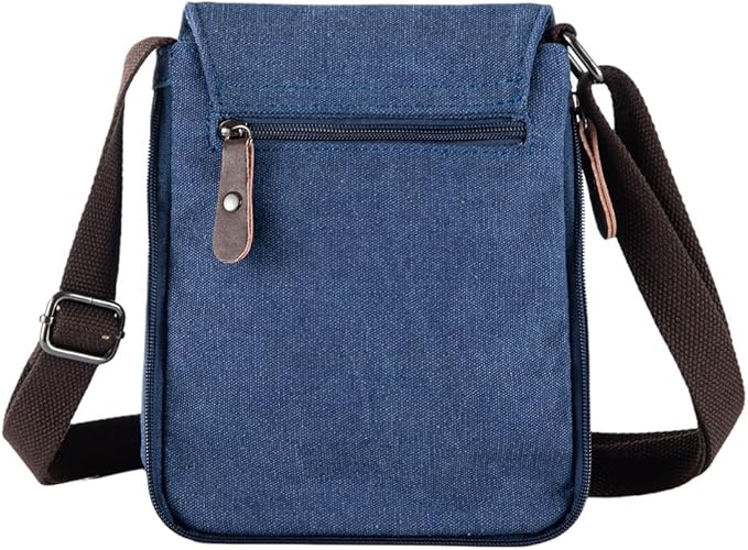 Sechunk Vintage Canvas Messenger Cross body bag Shoulder bag