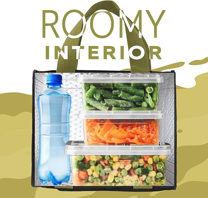 VonNova Women’s Insulated Lunch Bag – Cute Large 7L Lunch Tote for Office – Durable Small Lunch Box for Women with Premium Cooler Insulation – Stylish Lunchbox for Adults, Nurses & Teachers