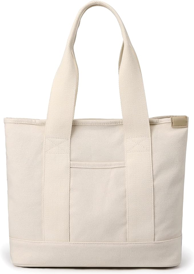 zhongningyifeng Canvas Women Tote Bag Casual Top Handle Satchel Large Capacity Handbags Shopping Bag for Work Travel