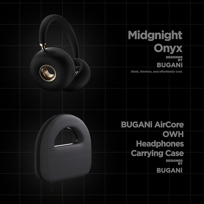 Open Ear Wireless Headphones, Bluetooth 5.3 Over-Ear with Removable Noise-Canceling Ear Caps, Dual-Driver HiFi Sound, 24H Battery Life Comfortable Fit, Type-C Fast Charging for Travel, Work, Office