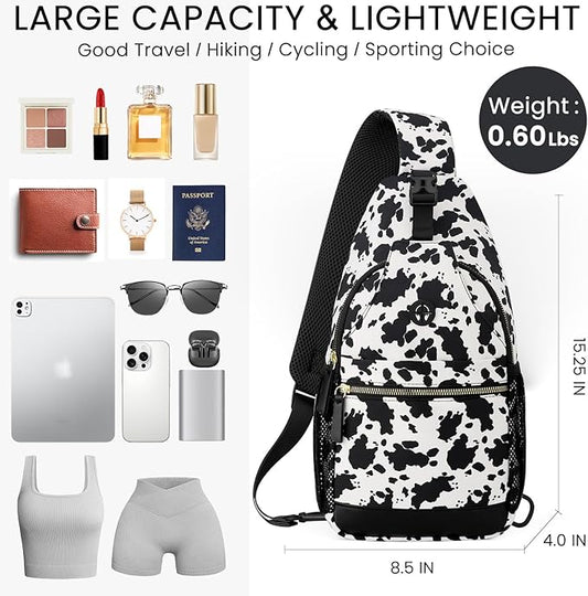 Small Crossbody Purses Bags for Women Men Travel, Chest Sling Bag Women Casual Cross Body Bag for Woman Sling Backpack