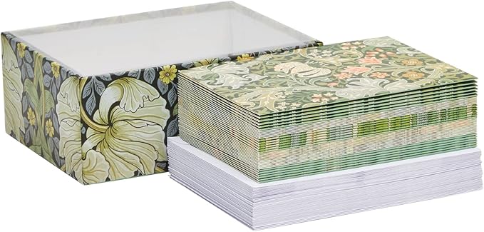 The Gifted Stationery Note Cards with Envelopes - 36 Pack, 5 x 3.5 In, Floral Pattern - Blank Inside Thank You Cards for All Occasion & Stationery Set