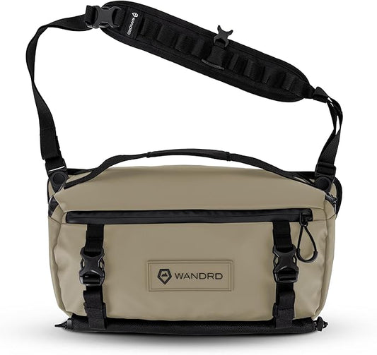 WANDRD ROGUE V1 9L Sling: Compact Camera Sling and Crossbody Bag with Fast Access, 3-Way Carry– Lightweight Everyday Bag Great for Travel, Photography, and Daily Use (Yuma Tan)